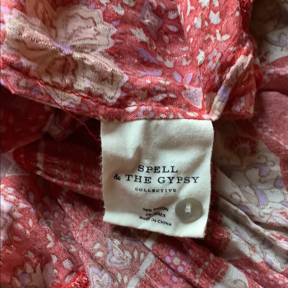 Spell x free people exclusive poinciana red gown - Picture 4 of 5